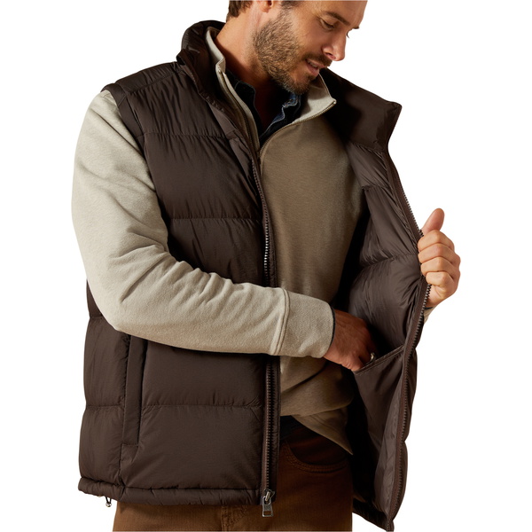 2025 Ariat Herren Ultrapuff Daunen Daunen Weste 10062381 - Java